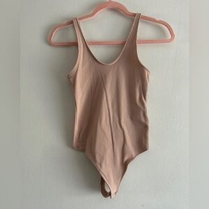 Abercrombie & Fitch Ribbed Tank Bodysuit